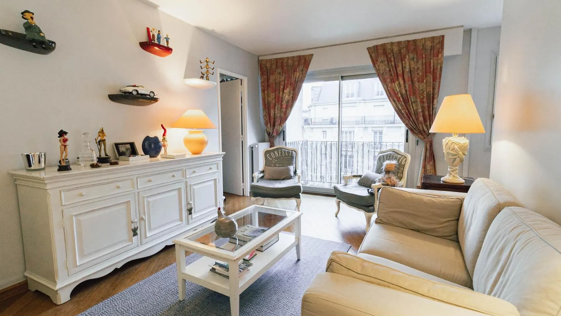 Апартаменты Le Retro-Chic - T2 Raffinee - Balcon & Metro M12 Париж